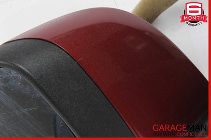 11-12 Nissan Leaf Front Left Driver Side Door Rear View Mirror Red OEM