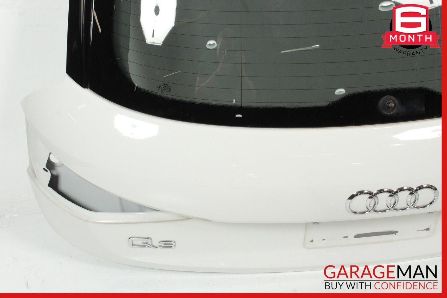 15-18 Audi Q3 Rear Trunk Tailgate Hatch Lid Assembly White OEM