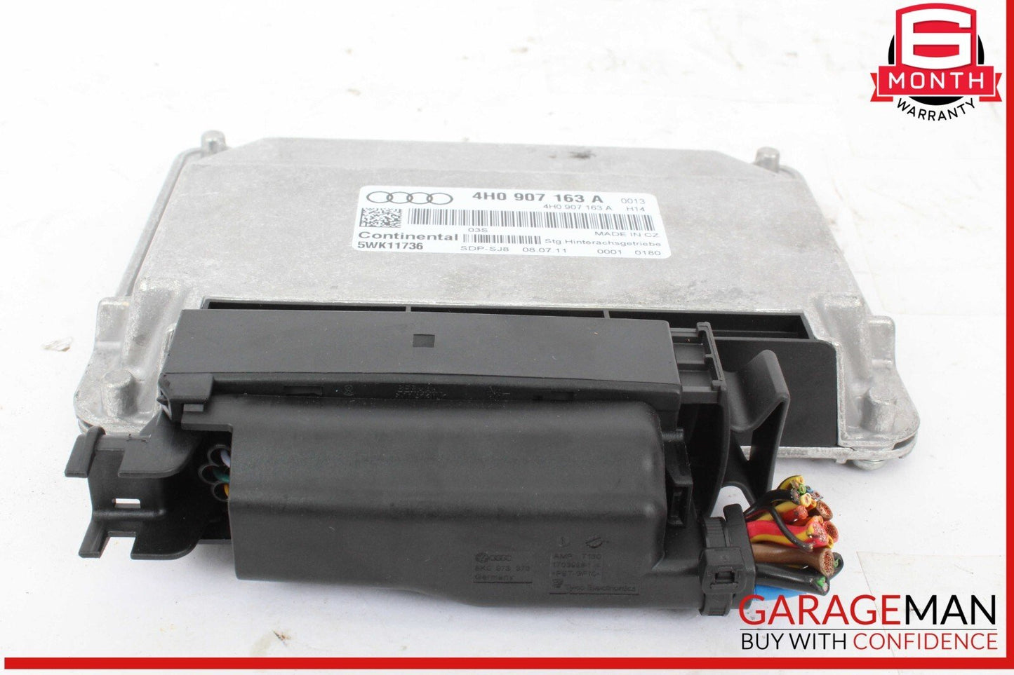 11-14 Audi A8 Quattro Differential Lock Computer Control Module ECU 4H0907163A