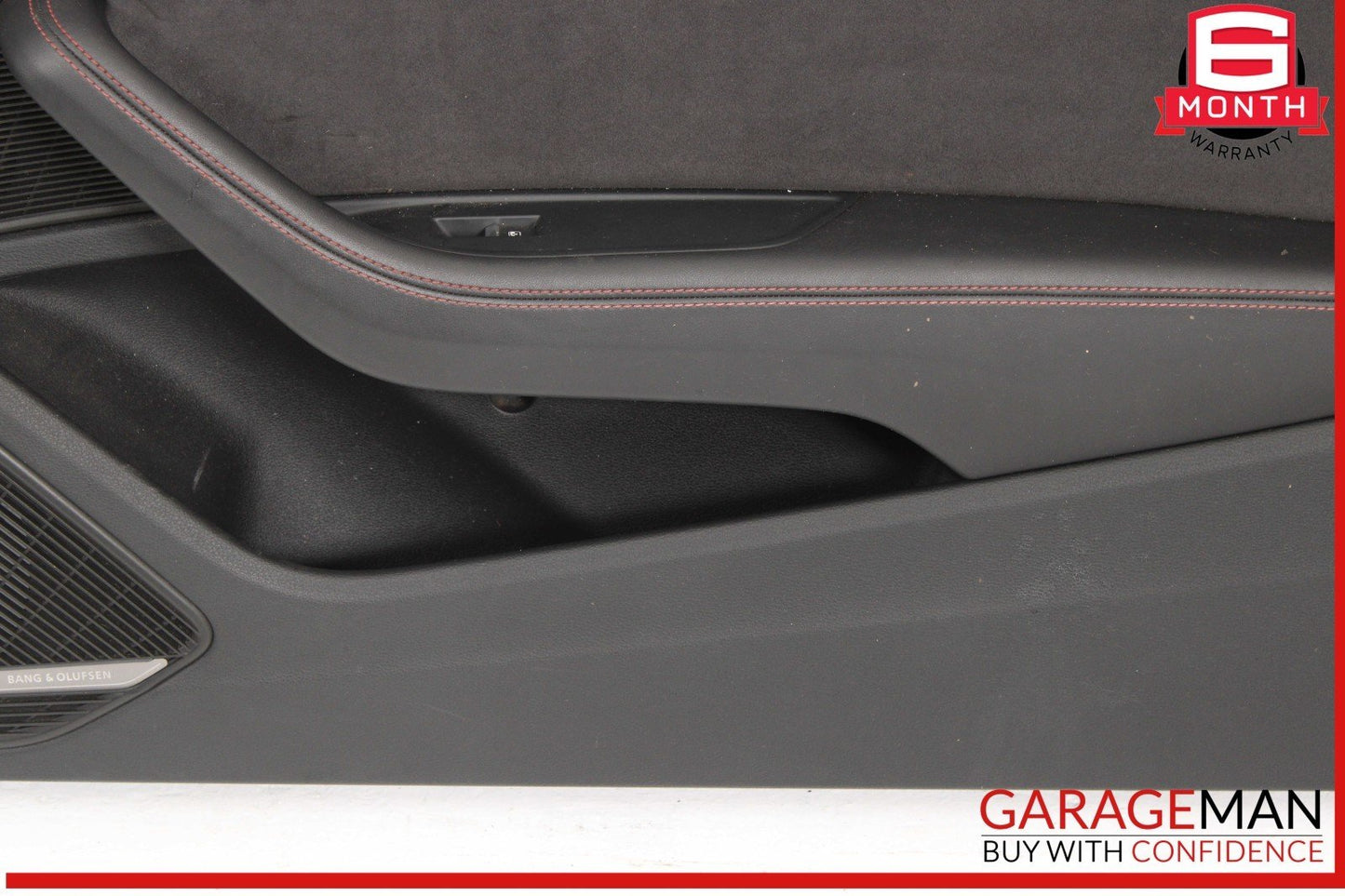 18-24 Audi S5 A5 RS5 Front Right Side Interior Door Panel Leather / Suede OEM