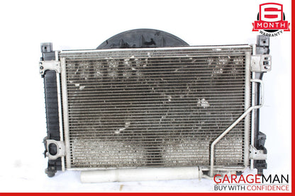 05-09 Mercedes C320 CLK350 Engine Cooling Radiator AC A/C Condenser Assembly