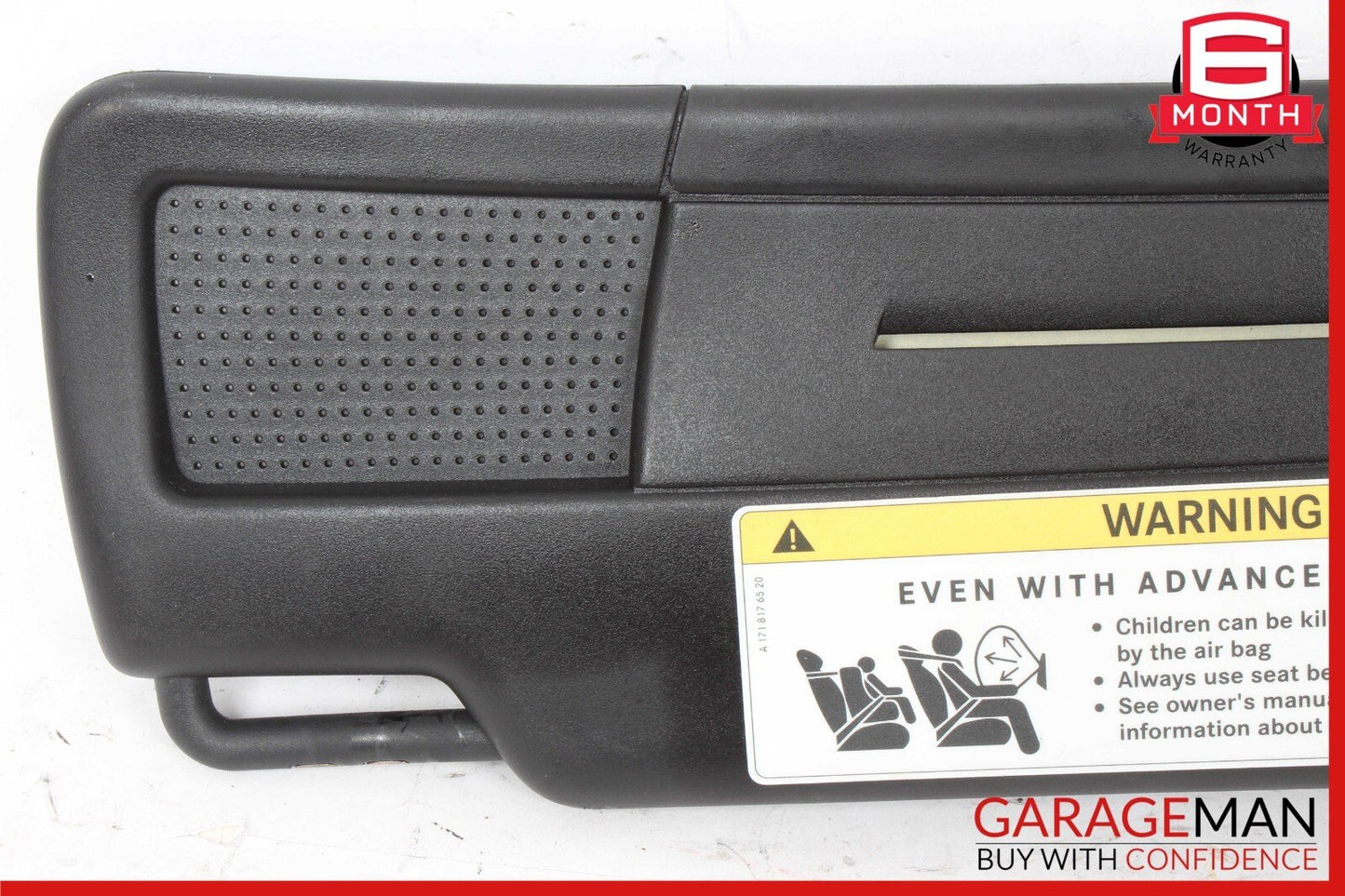 12-20 Mercedes R172 SLK250 Front Right Side Sun Visor Shade Cover Sunvisor OEM