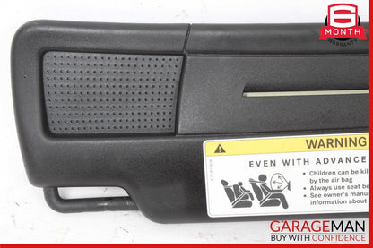 12-20 Mercedes R172 SLK250 Front Right Side Sun Visor Shade Cover Sunvisor OEM