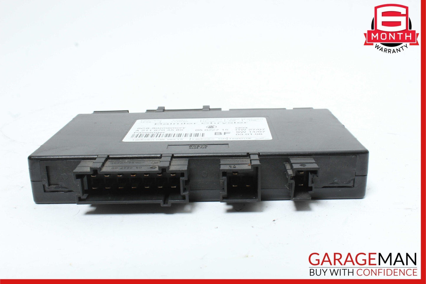 03-12 Mercedes W211 E550 E350 Under Seat Control Module Front Right Side OEM