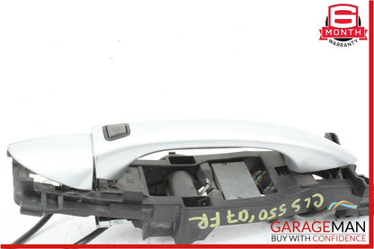 06-11 Mercedes W219 CLS500 Front Right Keyless Go Exterior Door Handle Silver