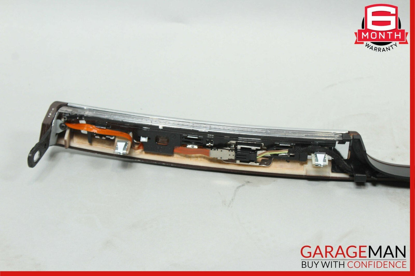 07-14 Mercedes S550 CL600 Center Dash Heater Switch Control Panel Assembly Wood