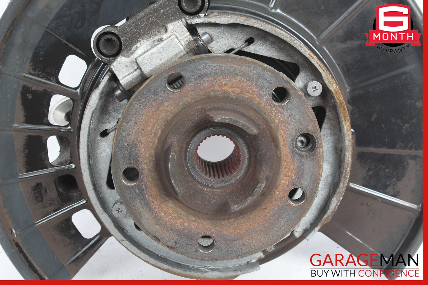 11-17 Porsche Cayenne 958 Rear Left Side Wheel Spindle Knuckle Hub OEM