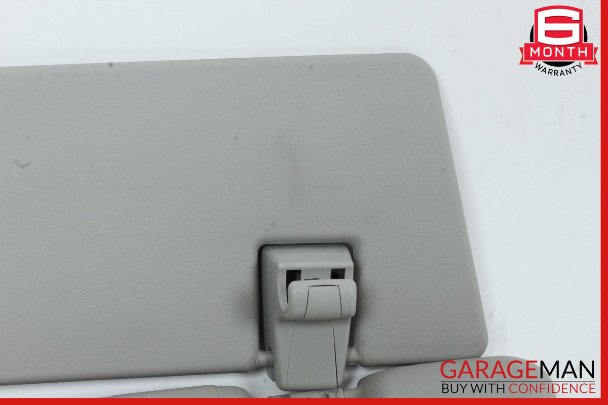 06-12 Mercedes GL450 ML450 Front Left Side Sun Visor Sunvisor Cover Shade Gray