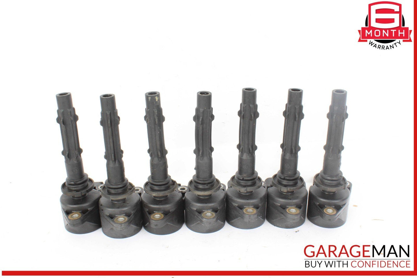 07-11 Mercedes X164 GL450 Ignition Coil Spark Plug Set of 7 0001502780 OEM