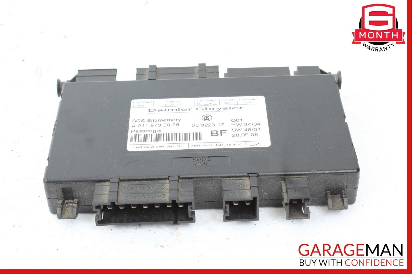 03-11 Mercedes W211 E350 Front Right Side Under Seat Control Module OEM