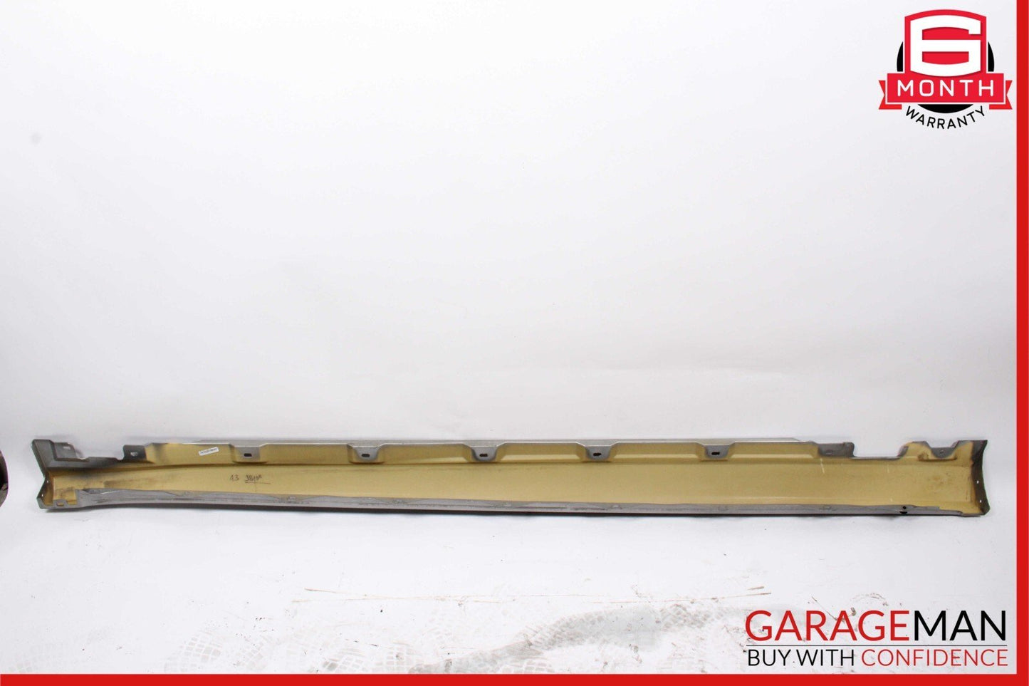 06-13 Mercedes W251 R350 Left Driver Side Rocker Skirt Molding Panel Silver OEM