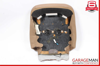 07-09 Mercedes W221 S450 S550 Front Left Side Top Upper Seat Cushion Brown