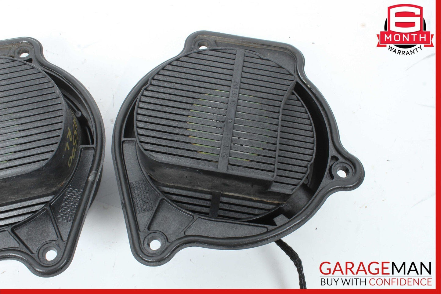 00-06 Mercedes W220 S500 S600 Rear Door Audio Sound Speaker Set of 2 Pc OEM