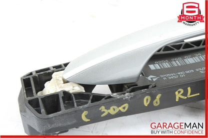 08-11 Mercedes W204 C300 C250 Rear Left Driver Side Exterior Door Handle Silver