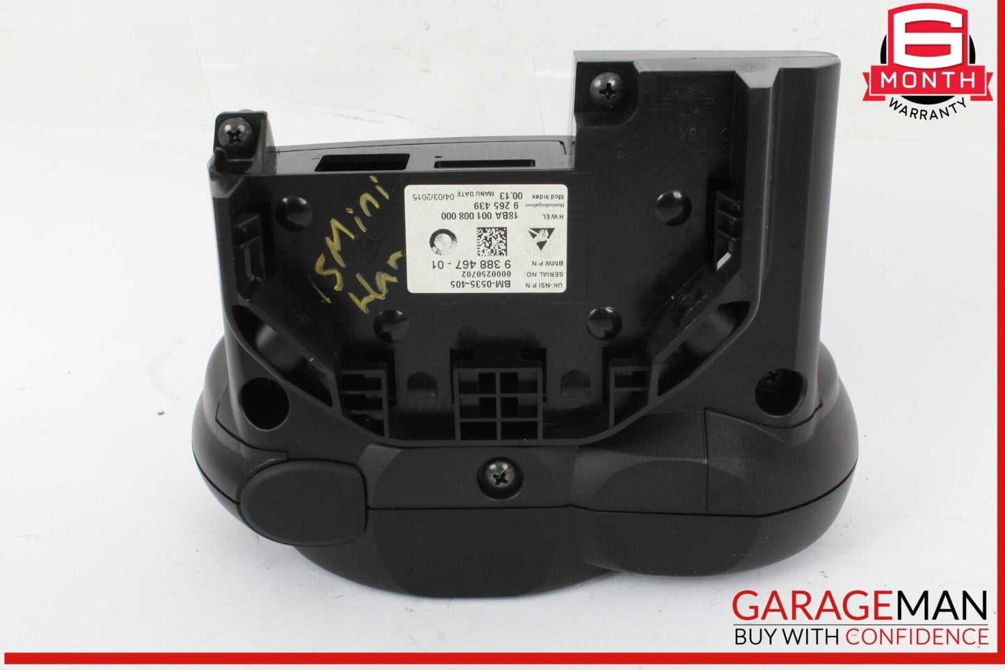 14-19 Mini Cooper Speedometer Instrument Cluster 9388467 OEM
