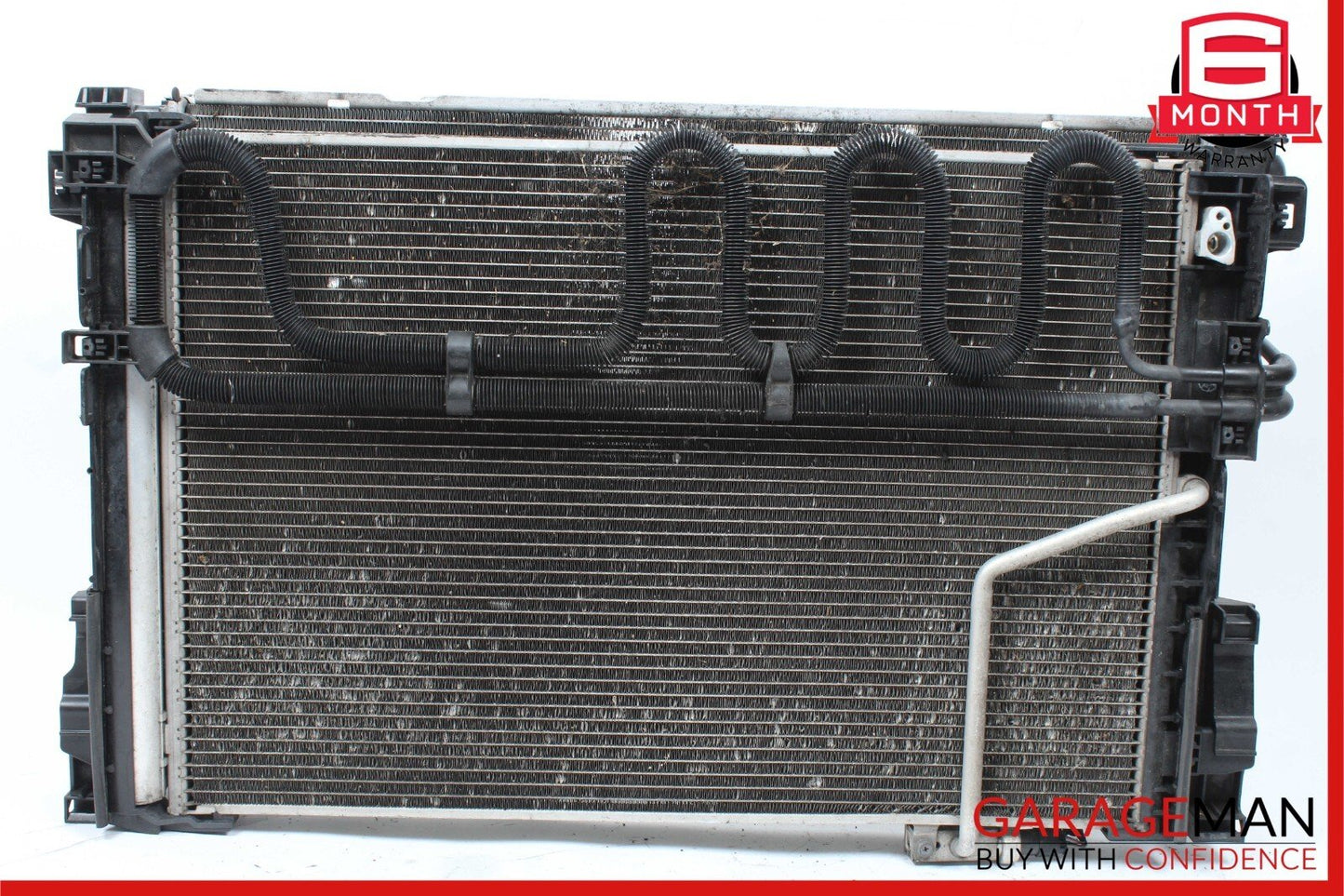 12-16 Mercedes R172 SLK350 C350 AC A/C Cooling Radiator Condenser Assembly OEM