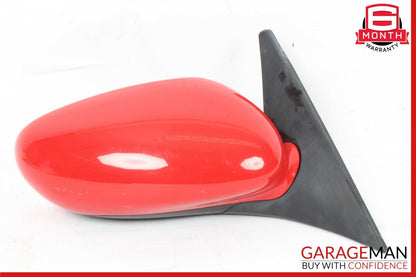 97-05 Porsche Boxster 986 Right Side Rear View Door Mirror Red OEM