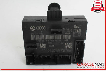 13-16 Audi S4 A4 Front Left Driver Side Door Control Module Unit 8T0959793P OEM