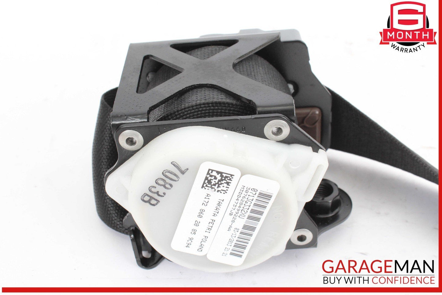12-20 Mercedes R172 SLK250 SLK350 Front Right Side Seat Belt Seatbelt Retractor