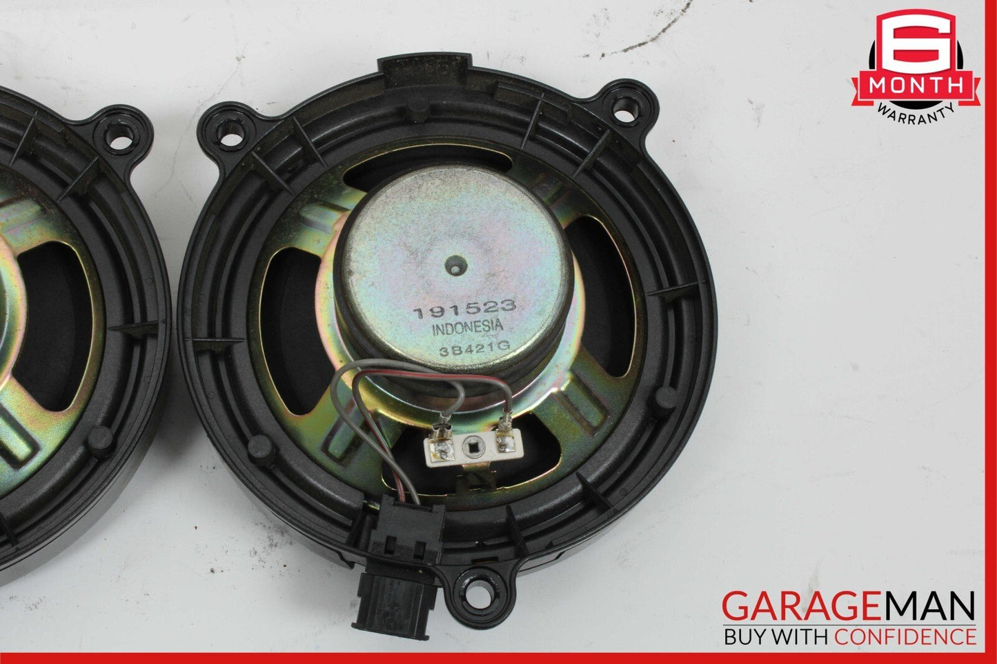 03-09 Mercedes W209 CLK320 CLK55 AMG Front Right & Left Door Speaker Set OEM