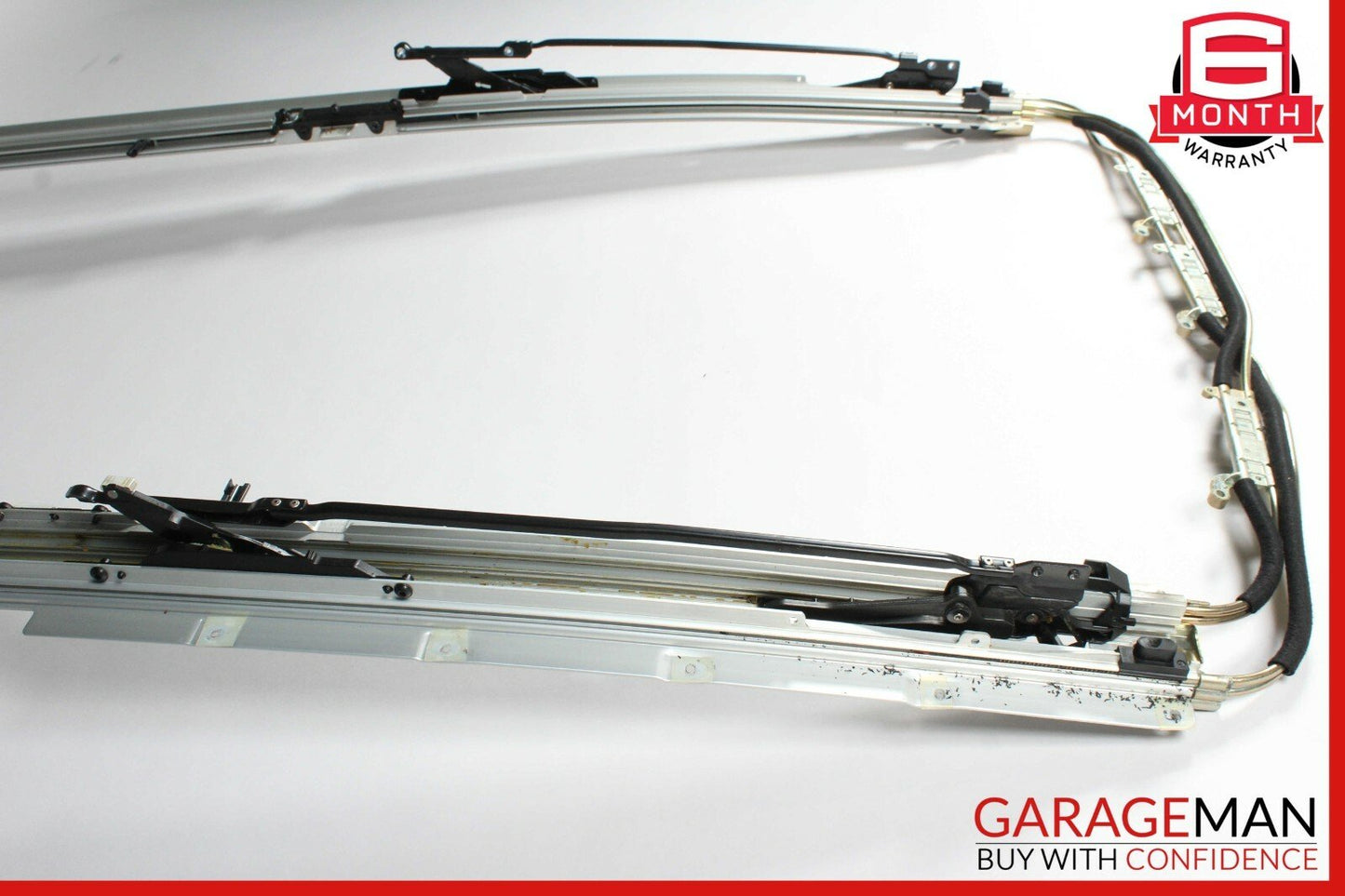 06-10 Mercedes W251 R320 R500 Panoramic Pano Sunroof Rail Track Frame Assembly