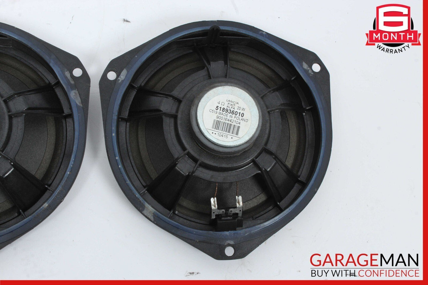 14-17 Maserati Ghibli M157 Rear Door Sound Audio Speaker Speakers Set of 2 Pc