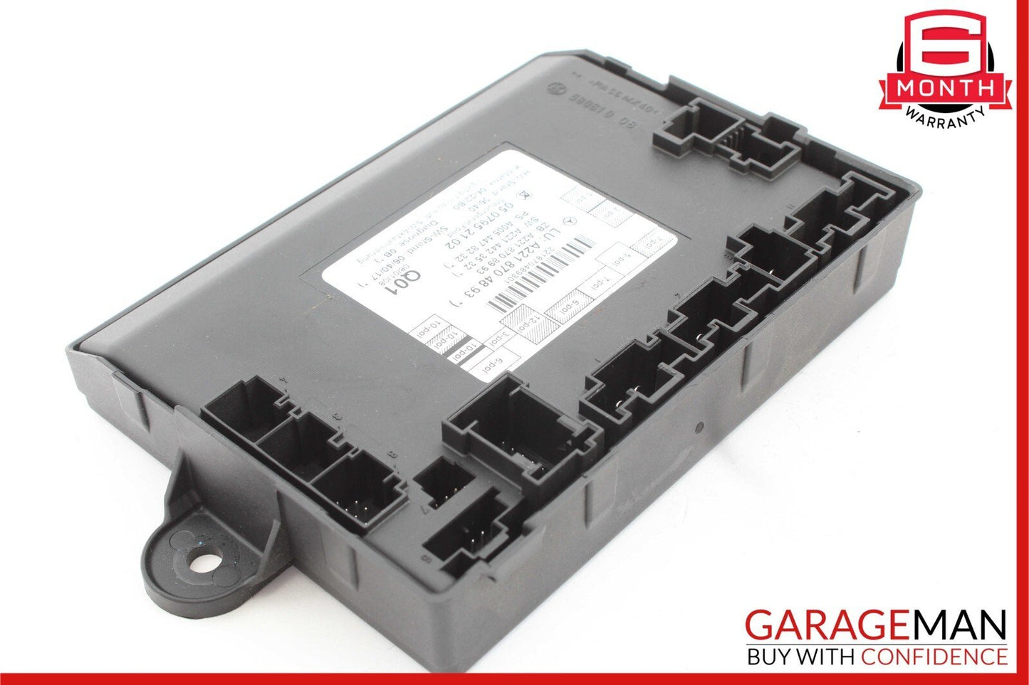 07-13 Mercedes W221 S550 S63 AMG Rear Left or Right Door Control Module Unit