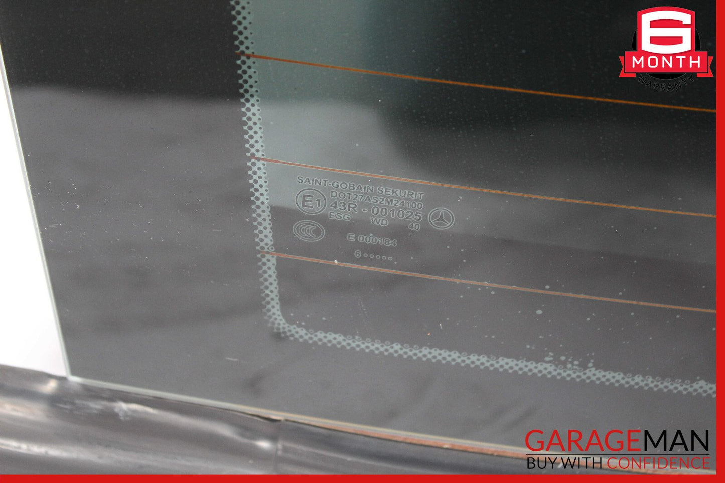 03-12 Mercedes R230 SL550 SL55 AMG Rear Back Windshield Glass Tinted OEM