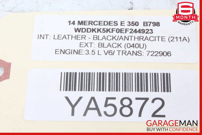 08-20 Mercedes W207 E350 C350 CLS500 Front Right Side Seat Control Module Unit