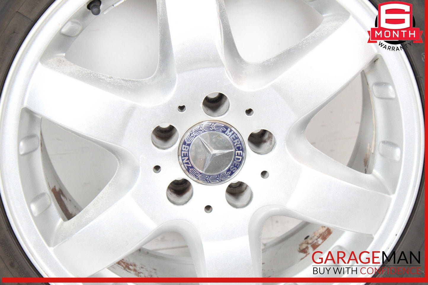 98-05 Mercedes W163 ML500 ML430 8.5 X 17 17" Wheel Tire Rim 1634012702 OEM