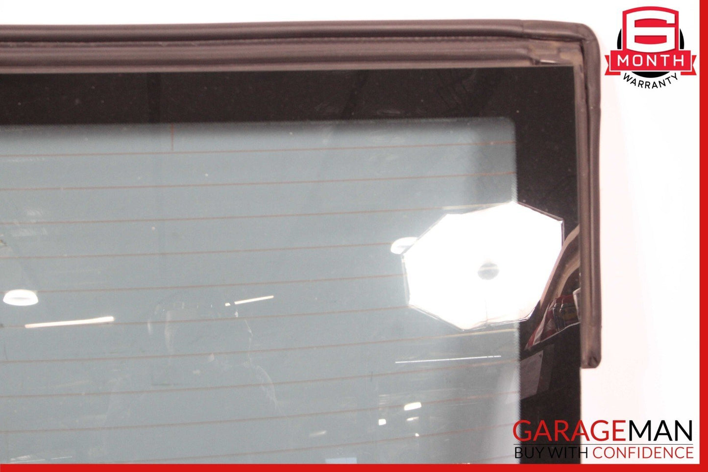 03-11 Mercedes R230 SL500 SL550 SL55 AMG Rear Back Windshield Window Glass Clear