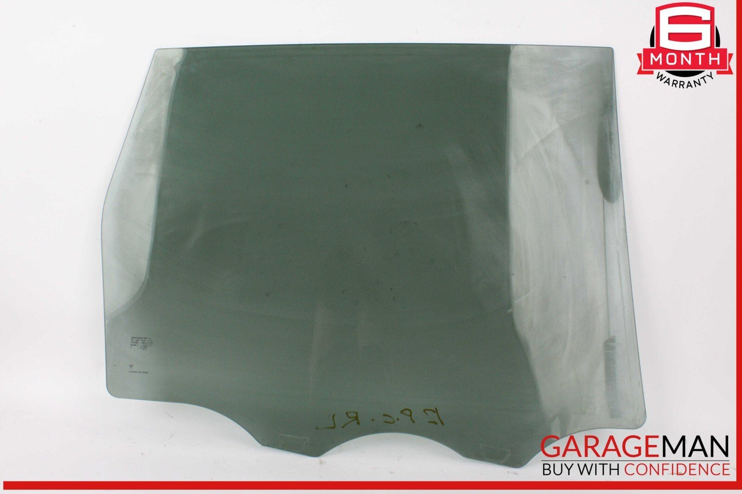 11-18 Porsche Cayenne S 958 Rear Left Driver Side Door Window Glass OEM