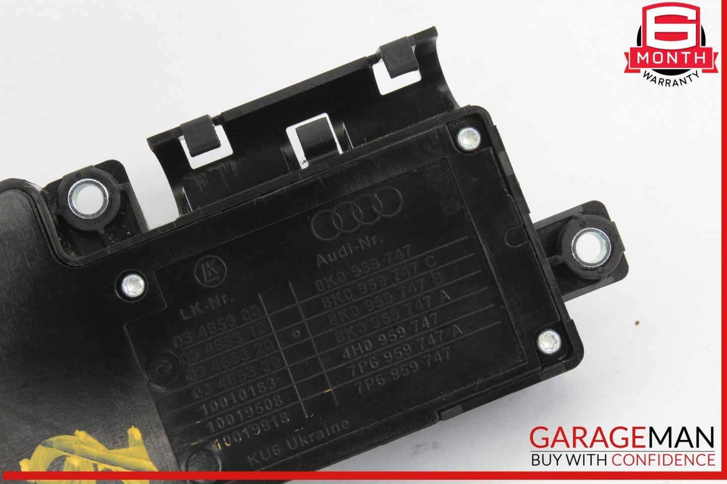 12-18 Audi A6 A7 Front Left Driver Side Power Seat Adjustment Switch OEM