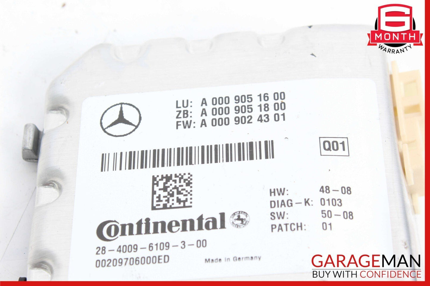 10-13 Mercedes W212 E550 S550 Active Lane Assist Front Camera 0009051600 OEM