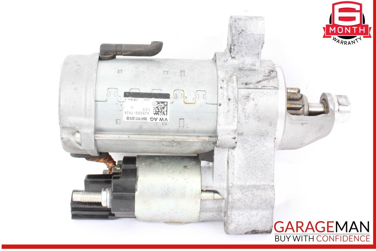 13-17 Audi Q5 Engine Starter Motor Denso 06H911024B OEM