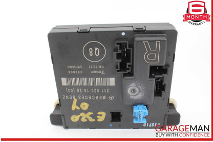 03-09 Mercedes W211 E320 4MATIC Rear Right Side Door Control Module Unit OEM