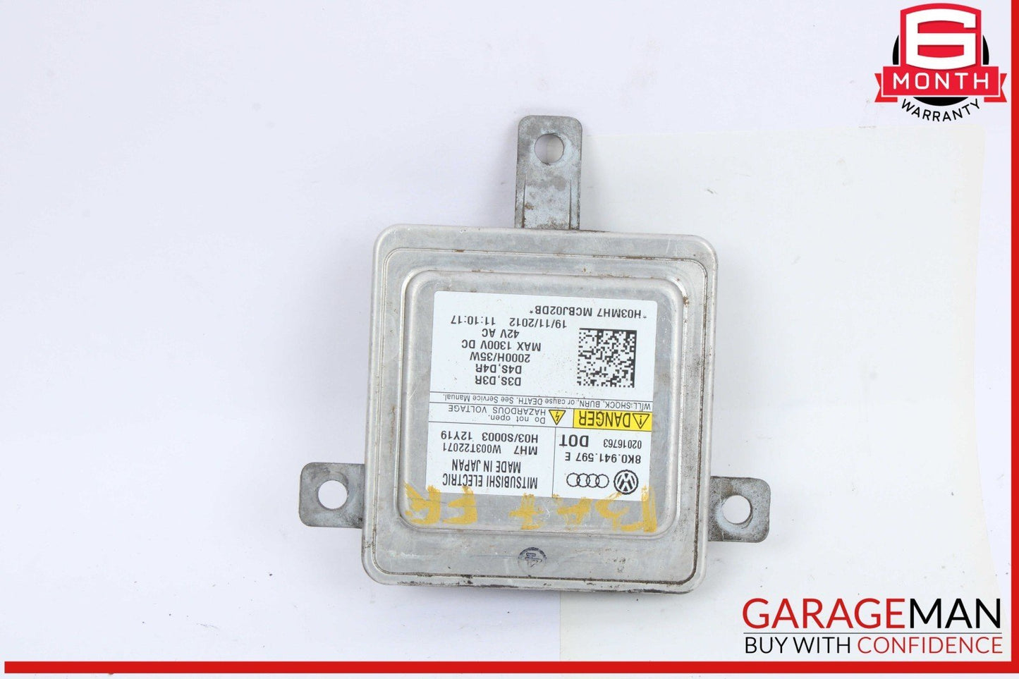 12-18 Audi A7 A6 Headlight Head Light Xenon Ballast Control Module Unit OEM