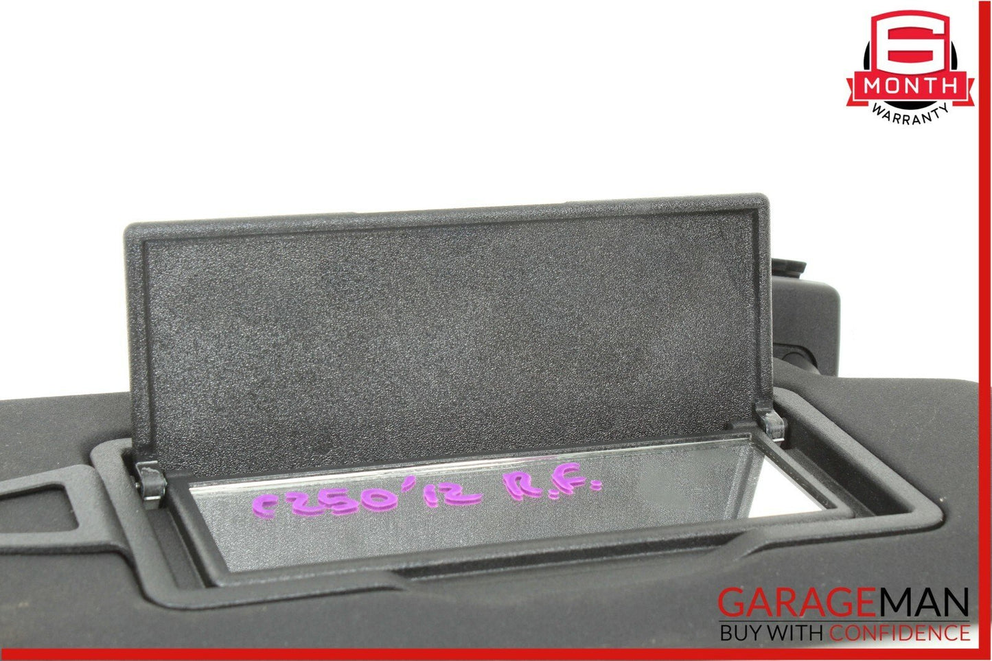 08-14 Mercedes W204 C250 Front Right Passenger Side Sun Visor Sunvisor Shade