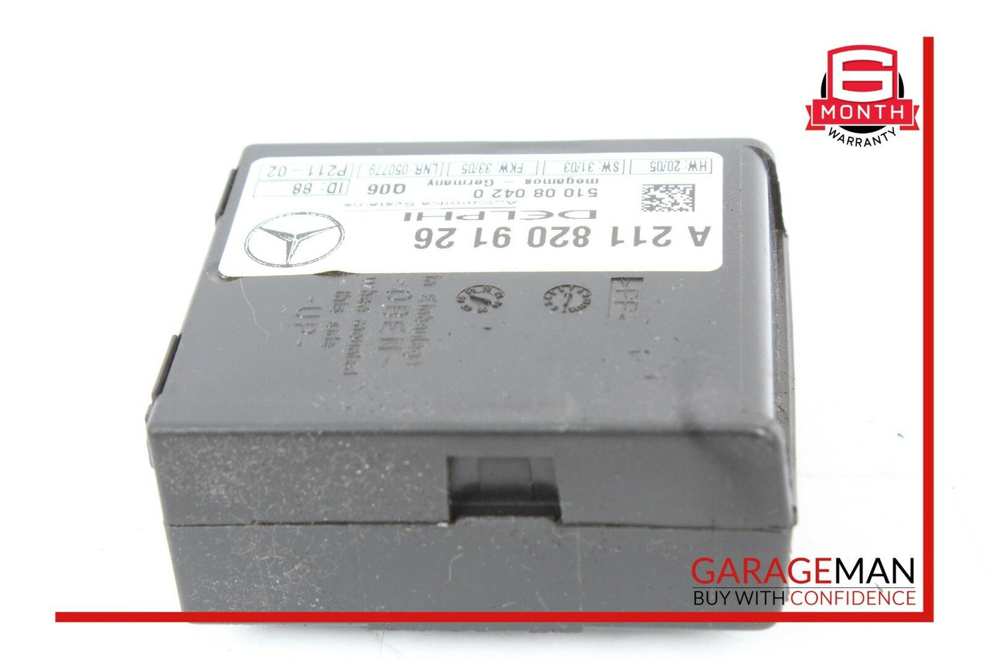 01-08 Mercedes C230 SL500 CLK320 Anti Theft Alarm Module 2118209126 OEM