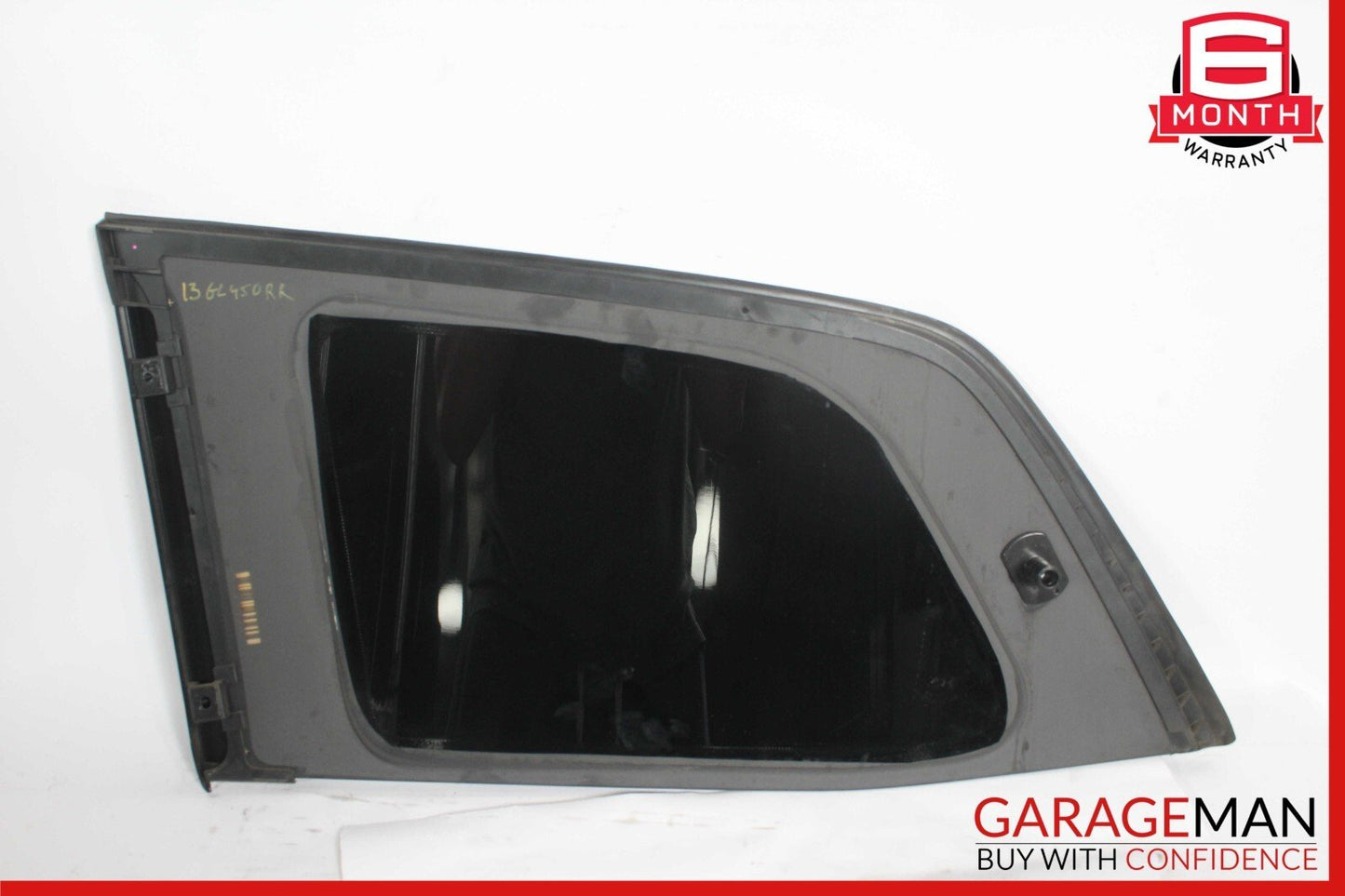 13-19 Mercedes X166 GL450 GLS550 Rear Right Side Quarter Window Glass Trim Assy