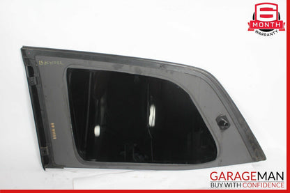 13-19 Mercedes X166 GL450 GLS550 Rear Right Side Quarter Window Glass Trim Assy