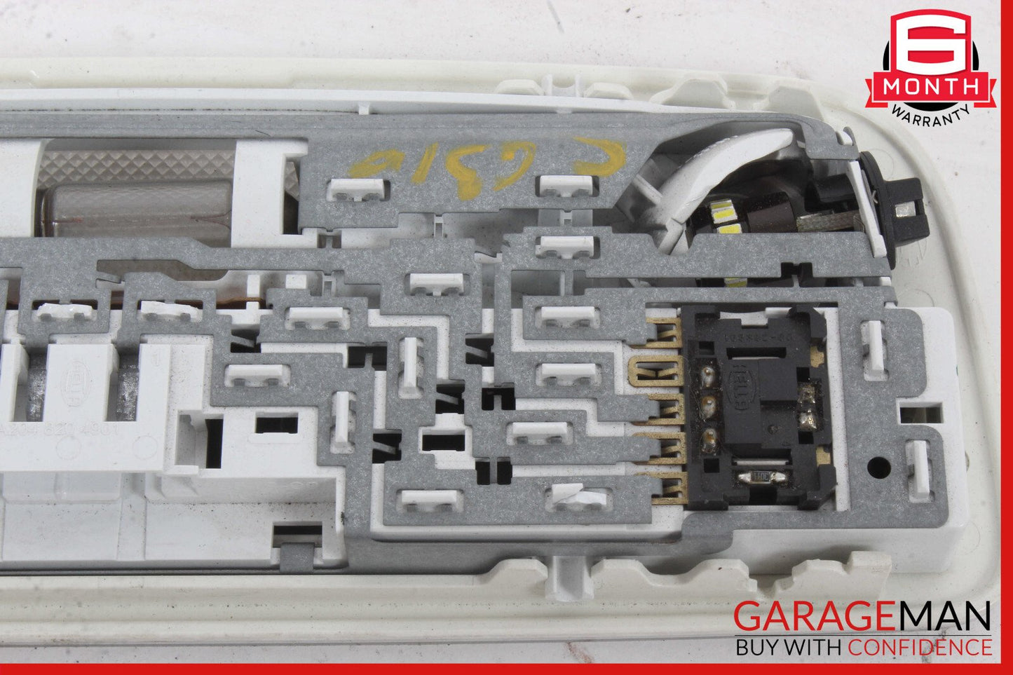 08-14 Mercedes W204 C250 C350 C63 AMG Rear Overhead Dome Light Lamp Reading Map
