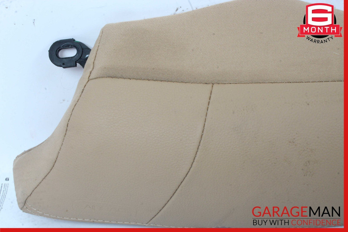 10-16 Porsche Panamera 970 Rear Right Side Seat Bolster Trim Module Assy Beige