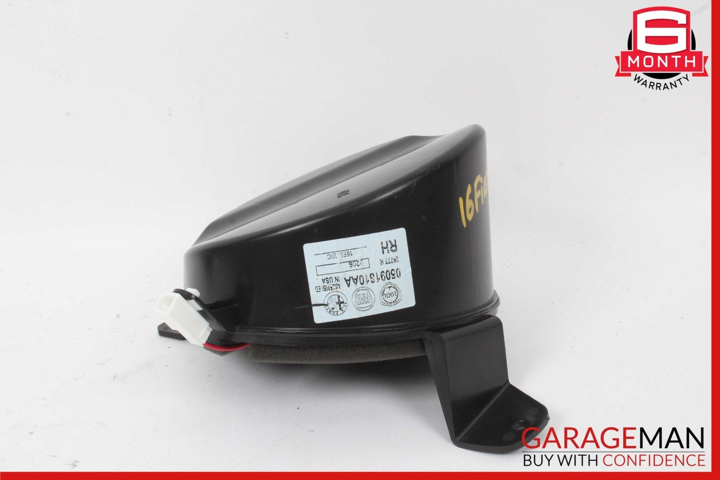 13-19 Fiat 500E Rear Right & Rear Left Side Door Sound Audio Speaker Set OEM