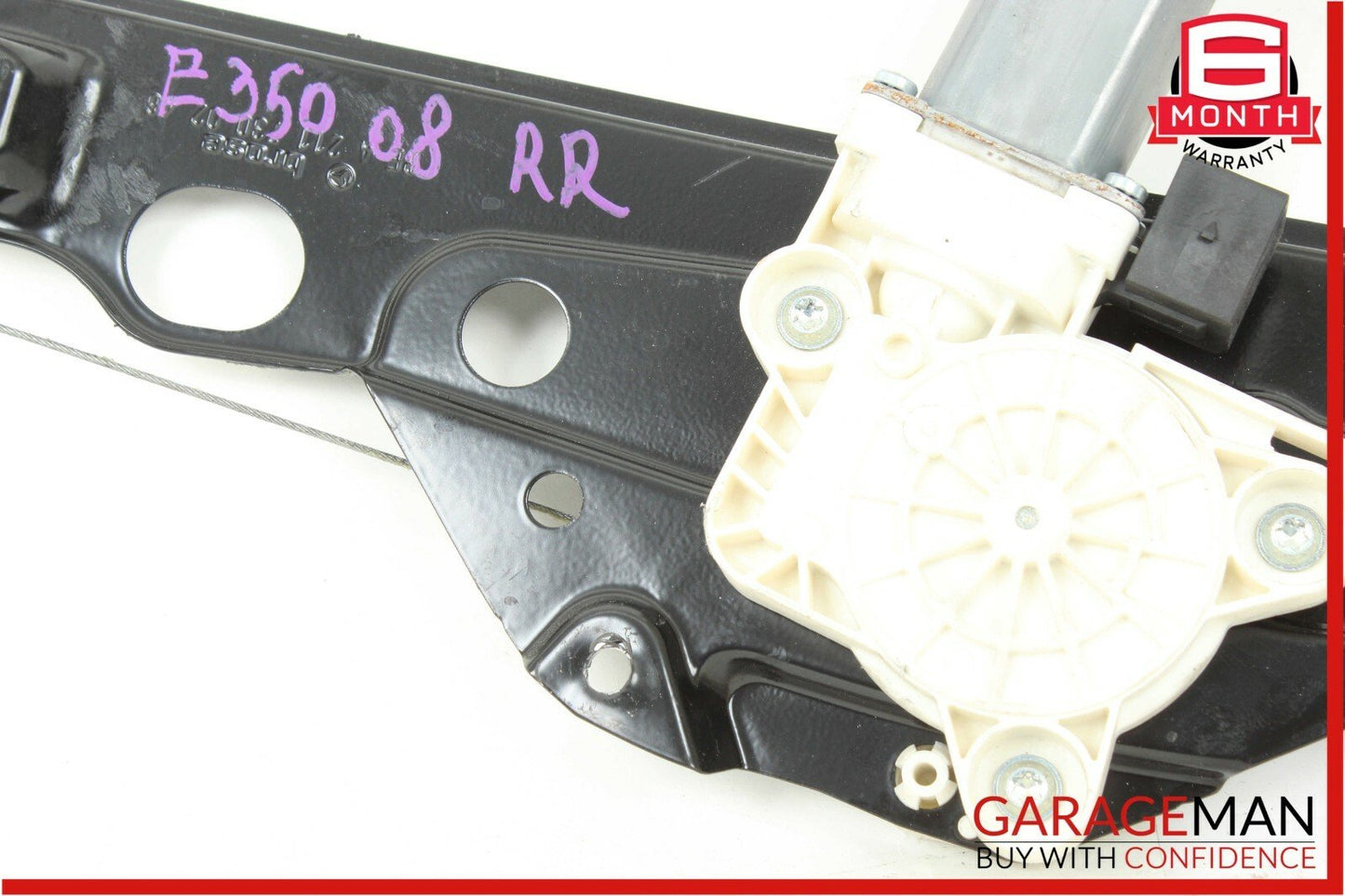 03-09 Mercedes W211 E350 Rear Right Passenger Side Door Window Regulator Motor
