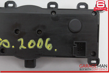 06-11 Mercedes W164 ML350 ML450 GL450 Rear AC Heater Climate Control Switch OEM