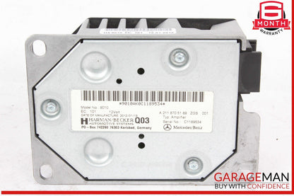 08-18 Mercedes W218 CLS550 Subwoofer Amp Amplifier Harman Becker OEM