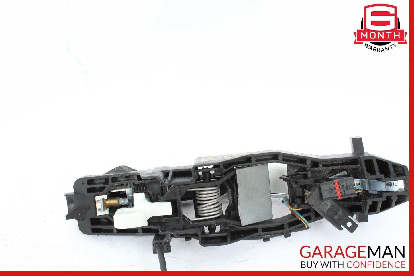 07-09 Mercedes W211 E350 Exterior Door Handle Rear Right Side White OEM
