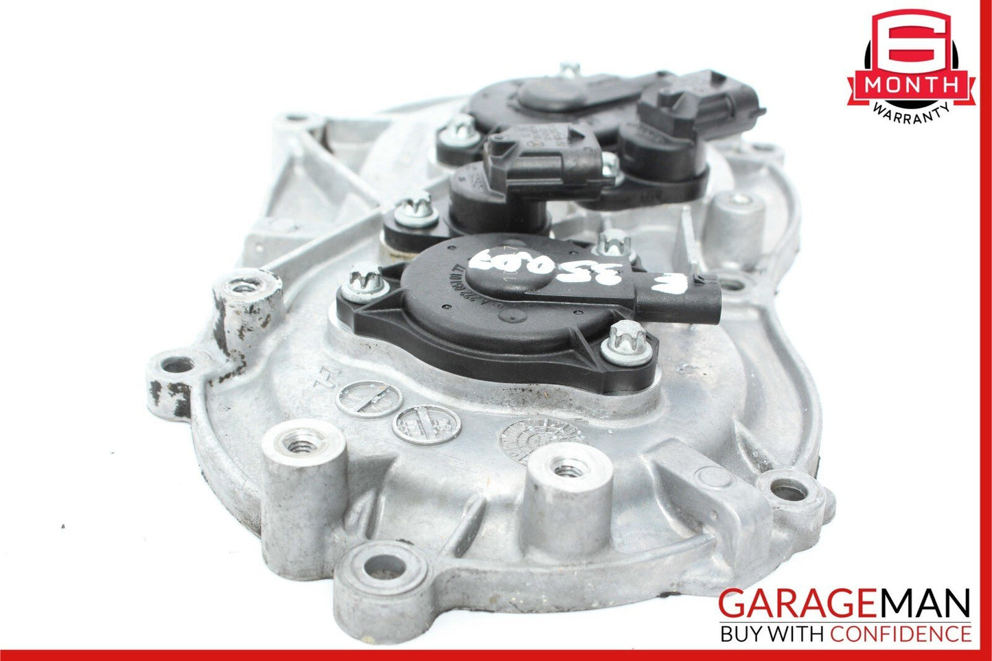 05-13 Mercedes W211 E350 Front Left Side Engine Timing Chain Cover Plate OEM
