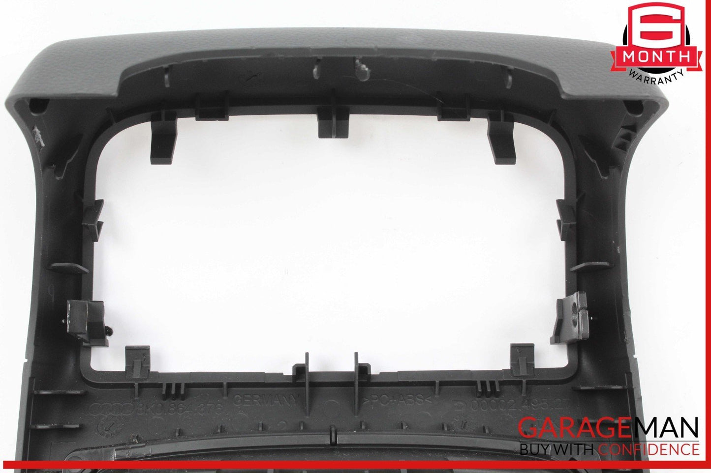 09-12 Audi S4 Rear Center Console Air Vent Trim Cover Panel 8K0864376 OEM